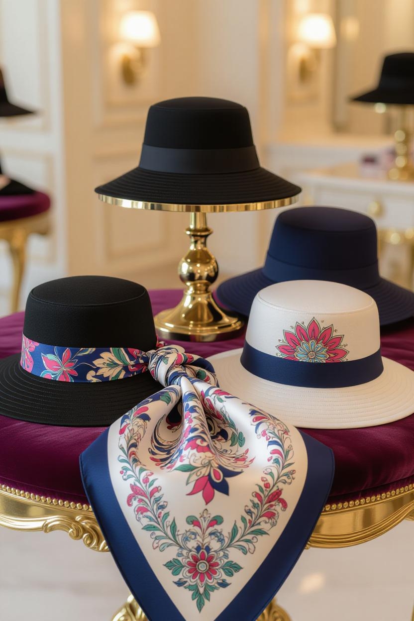 Custom bags and embroidered accessories